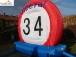 Verkeersbord opblaasbaar